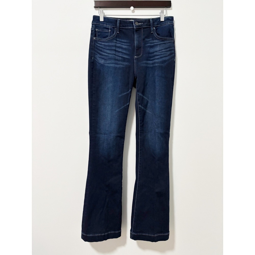 Driftwood Wyatt Jeans Womens 28 Blue Flare Bootcut High Rise Boho Western Casual